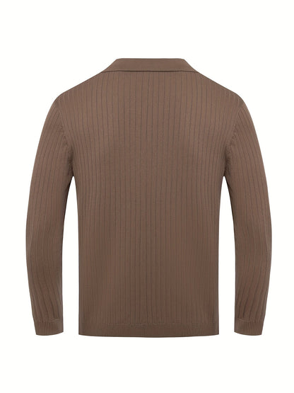 Aspen V-Neck Polo Sweater
